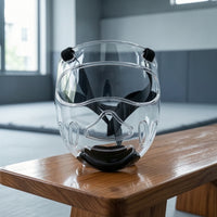 Transparent Visor Guard with Padding Lightweight Face Guard Face Cover Portable for Fighting Artists