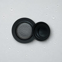 Black Sink Basket Strainer Rustproof Plumbing Hardware Rust-Resistant