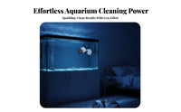 Aquarium Water Circulator Noiseless Submersible Circulation Pump Strong Suction Cup Fish Tank Water Circulator for Freshwater Aquariums, Coral Tanks
