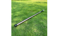 Adjustable Tarp Pole Waterproof Telescoping Tent Pole Adjustable Tarp Poles Includes Rainproof Cap Extendable Awning Support