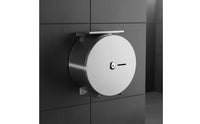 Center-Pull Toilet Paper DispenserSheet-per-Usagea-Wall-Mounted-Mounted Toilet Paper Dispenser Stainless Steel Holder for Restrooms, Guest Bathrooms