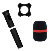 Audio microphone Grip Cover Universal Fit Mic Grip Sleeve Easy to Install Audio Equipment Accessory for Artists