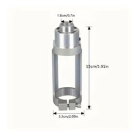 Metal Square Hole Drill Adapter Compact Square Hole Drill Bit Adapter Easy Installation Mortising Attachment with Bracket Accurate for Woodworkers, Carpenters, Woodworking, Cabinet Making, Workshop