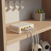 4 Port Power over Ethernet Extender Plug and Play 4 Port Power over Ethernet