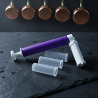 Manual Cake Violet Barrel Cake Translucent Cups Manual Decorating Tool