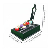 Press to Dispense Snooker Ball Setter Improves Effectiveness Pool Ball Placer Integrated Molding Billiards Accessory Compact Size for Beginners