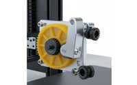 Helical Gear Filament Feeder Kit Wear Resistant Printer Filament Feeder Upgrade Kit Smooth Hardened Steel Double Drive Gears