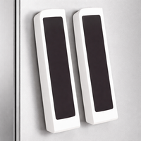 Refrigerator Organizer for Families, Wall Mounted Kitchen Tissue and Split Wet Wipe Dispenser