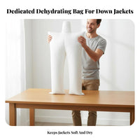 Hair Dryer Clothes Dehumidifying Bag Portable Travel Clothes Dryer Bag 3D Hot Air Circulation Laundry Accessory for Students, RVers, Hotel, Hotels