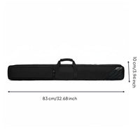 3/4 Jointed Cue Bag Portable 1/2 Jointed Cue Case Large Capacity Snooker Storage Bag for Travel