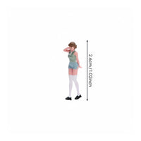 Female Figurine Long-Lasting Miniature Figurine Hand-Painted for Hobbyists