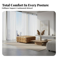 3 Pieces Reconfigurable rearrangeableCombination reconfigurable Seating Boucle Texture Living Room Furniture Multi-Functional Couch Set Plush Upholstery for Families, Apartment Dwellers, Homeowners, Bedroom, Lounge Area, Home recreation