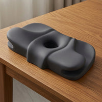 Contoured Ergonomic Pillow with Armrest Supportive Pillow with Hollow Center Firm Machine Washable for Bedtime