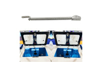 Stainless Steel Door Spring Adjuster Metal Brackets Door Spring Adjuster Mounting Holes