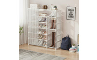 Shoe Rack with Dust Cover Space Saving Multi-Tier Shoe Rack Large Capacity for Students, Entryway, Dorm Room, Closet