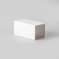 Desktop Organizer for Badge Storage, Small Drawer Style Desk Box, Clear Acrylic for Collectors and Accessories