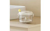 Retainer Box with Rotating Cleaner Small Retainer Case Lightweight
