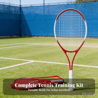 Lightweight Rebound Tennis Ball Coach Ultralight Aluminum Alloy Tennis Racket Easy to Use for Beginners, Children, Home, Backyard, Outdoor