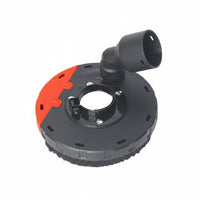 Angle Dust Shroud Detachable Design Dust Extraction Guard Removable Edge Piece Power Tool Accessory for Workshop, Renovation Projects
