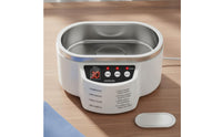 Household Vibrational Cleaner Accelerated-Wave Vibration Vibrational Cleaner Machine Compact & Portable Jewelry Cleaning Machine for Jewelers