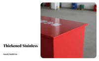 Thickened Material Fire Sand Box Heavy Duty Fire Extinguishing Sand Container Strong Load-Bearing Safety Equipment Deformation Resistant for Factory Workers, Property Managers, Gas Station Attendants, Factories, Construction Sites, Warehouses, Workplaces