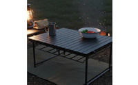 Foldable Trolley Table Board Foldable Folding Wagon Tabletop Portable Roll-up Aluminum Tabletop for Outdoor