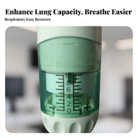 Respiratory Muscle Ergonomic Mouthpiece Adjustable Resistance Breathing Exerciser Medical-Grade Silicone Inspiratory Muscle for Adults