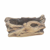 Drainage Hole Tree Root Planter Weather-Resistant Home Decor for Tabletop