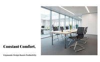 Adjustable Height rotating Mesh Chair Ergonomic Design Office Furniture effortless Rolling Casters Task Seating for Remote Workers, Students, Conference Room, Bedroom