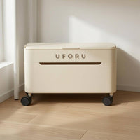 Two-sectionCompartment Desktop Cable Organizer Box Partitioned Cable Storage Box Hard-Shell Lidded
