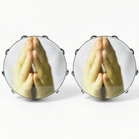 Hand-Held Tambourine Water-Resistant Tambourine Lightweight Hand Drum for Beginners, Home Play