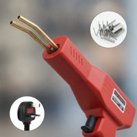 Handheld Plastic Repair Tool Easy to Use Plastic Repair Tool Kit Comfortable Grip Hot Stapler Kit Multi-Purpose for Workshop