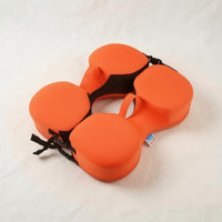 Inflatablenon-Inflatable Baby Swimming Buoy Soft Textile Cover Underarm Buoy Collar Padded Infant Swim Collar Adjustable Strap
