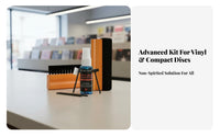 Record Cleaner Kit Anti Static Solution Improves Sound for Home Listening