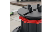 Easy to Install Adjustable Deck Pedestal Long-Lasting Adjustable Pedestal Support Heavy Duty Height Adjust Deck Support High Load Capacity for Fountain Area, Balcony