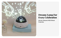 Star Light Caster Night Lighting Imaginative Gift Space Light Caster Night Light Multi-Color Lights Starry Nebula Ceiling Lamp for Kids, Bedroom