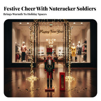 Life-Size Nutcracker Floor-Standing Nutcracker Doll Statement Piece for Families