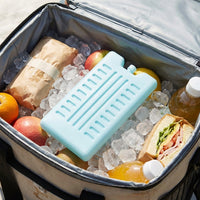 Lunch Box Cooler in HDPE Material for Outdoor Activities, Refillable 250ml Ice Box, Customizable Lunch Boxes, Cool Box for Travel Picnic Use