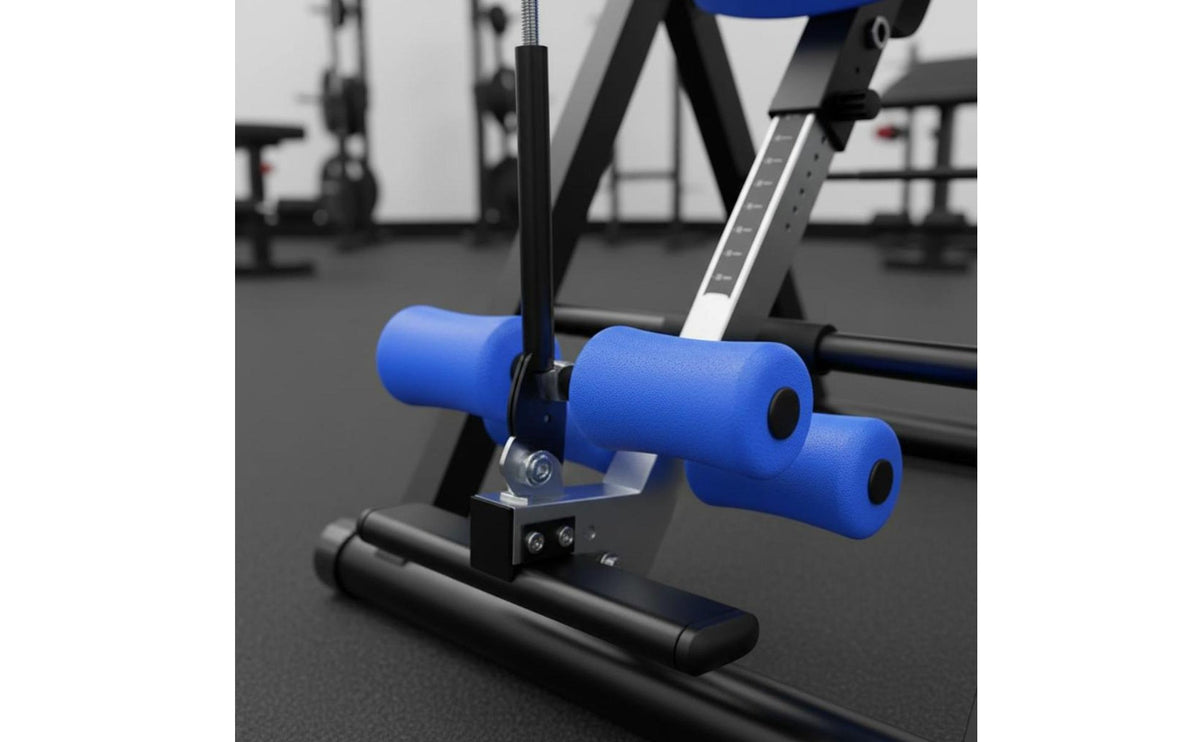 Adjustable Height Home Inversion Table Heavy Duty Frame Inversion Stretcher Foldable Inverted Traction Machine Posture Support for Adults, Living Room
