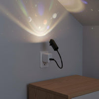 Light Display Lamp 360° Rotation Projection Lamp Adjustable Gooseneck Moon Globe Projection Light for Enthusiasts