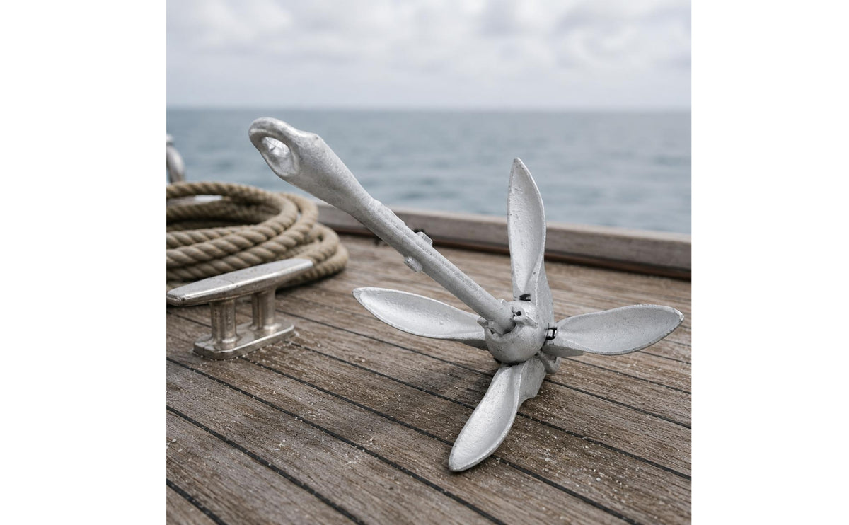 Hot Coated Galvanized Anchor Foldable Petal Anchor Heavy Duty