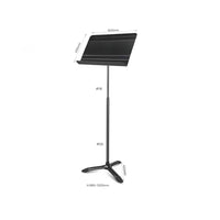 Sheet Music Stand Matte Black Tripod Music Stand Freestanding for Home Studio