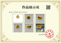 跨境爆款新品浮水香蕉猴树脂工艺品桌面装饰摆件高级感小众工艺品
