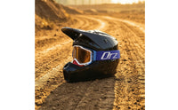 Motocross Helmet Ventilated off-Road Helmet Quick Release Removable and Washable for Riders, Karting