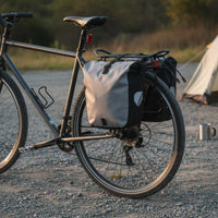 Reinforced Structure Mountain Bike Rear Carrier Lightweight Aluminum Bike Pannier Rack High Capacity Cycle Luggage Rack for Commuters