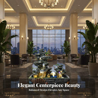Relaxing Ambiance Feng Shui Floor Fountain Tranquil Atmosphere Large Rockery Water Fountain Mister & Humidifier Artificial Mountain Water Feature Artisan-Made for Interior Designers, Business Owners, Courtyard, Entryway, Garden, Office