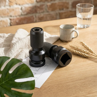 1/2 Universal Socket Adapter Black Telescopic Socket Adapter Heat-Treated Steel