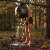 40L PVC Solar Shower Bag for Outdoor Camping