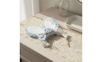 Bunny Ears Headband Charming Design Lace Bow Bunny Ears Snug Fit Lace Bow Hare Ear Hair Hoop for Cosplayers, Halloween