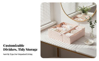 Adjustable Dividers Underwear Divider Box Space Saving Multi-Compartment Organizer foldable Household Storage Stackable Design for Adults, householders, Parents, Drawer, Bedroom, Chest of drawers